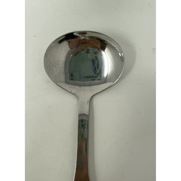 Vintage Stainless Steel Serving Spoon with Wood Handle WMF Cromargan Hong Kong - Picture 3 of 5